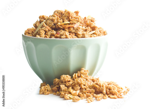 The granola breakfast cereals.