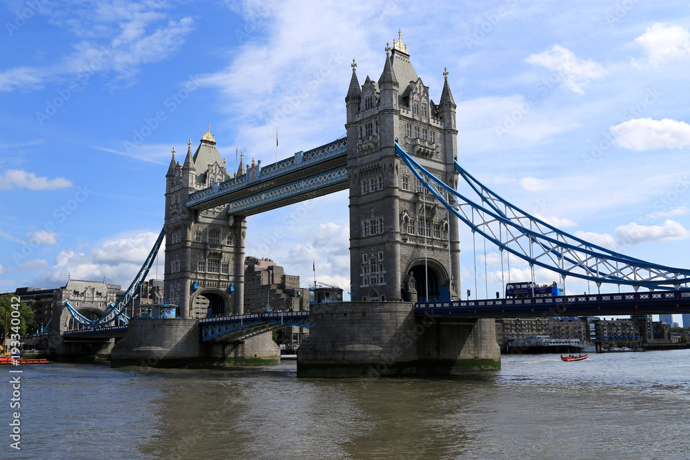 Obraz premium Wieża most