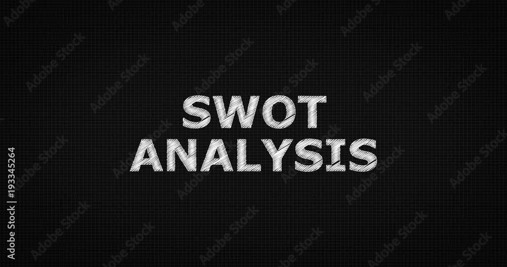Writing or sketching a word SWOT ANALYSIS Writing or sketching a word SWOT ANALYSIS