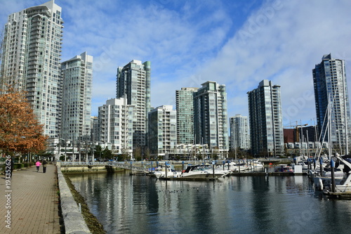 High end luxury condominiums in the Yaletown district of Vancouver BC,Canada. © Doug Schnurr