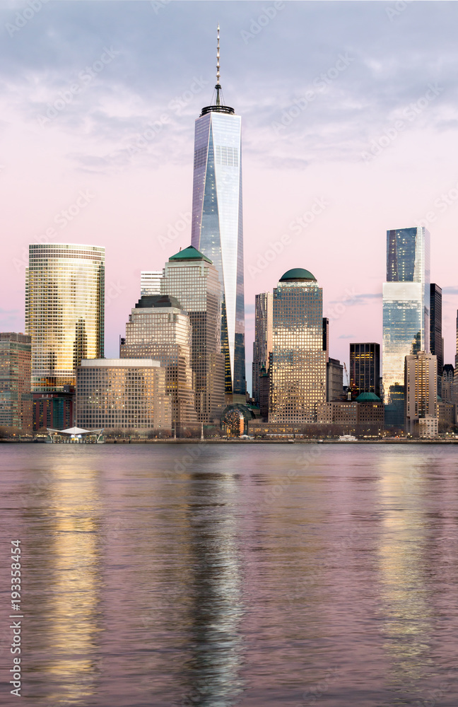 Obraz premium Manhattan Skyscrapers