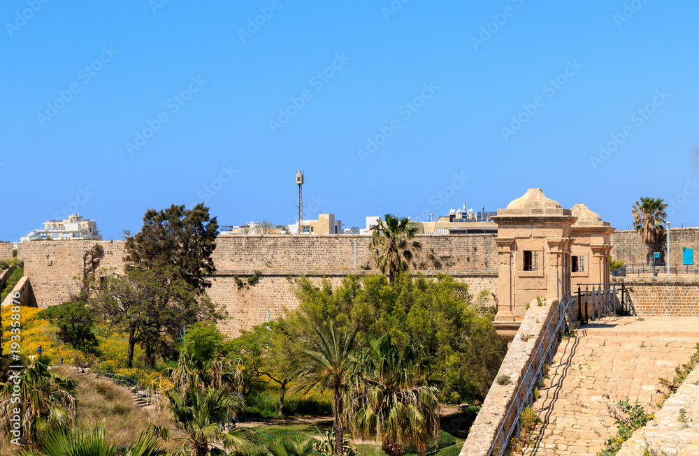 Acre Fortress Walls - Mediterranean Coast