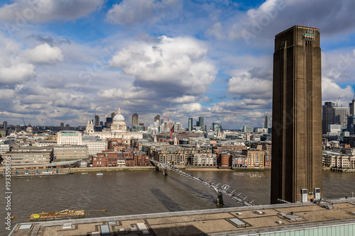 St Paul in sunny day in London photo