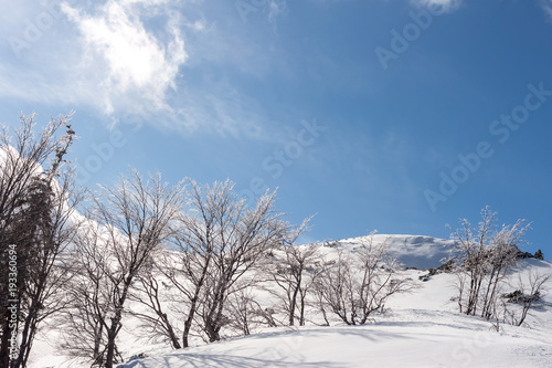 Wallpaper Mural winter ski resort in Alps Torontodigital.ca