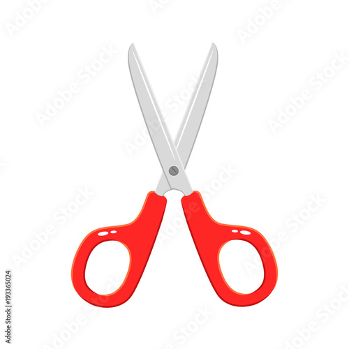 Scissors vector cartoon