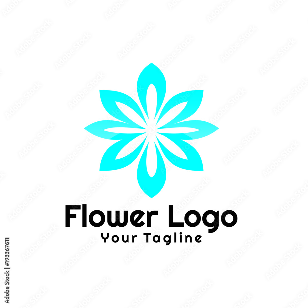 Beauty flowers logo Template Vector Beauty flowers logo Template Vector