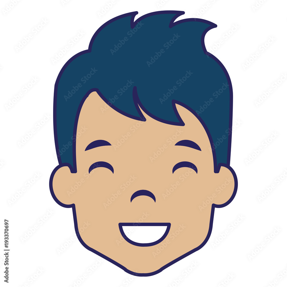 young man head avatar character vector illustration design young man head avatar character vector illustration design
