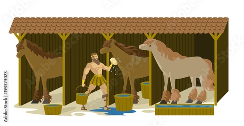 hercules cleaning the augean stables