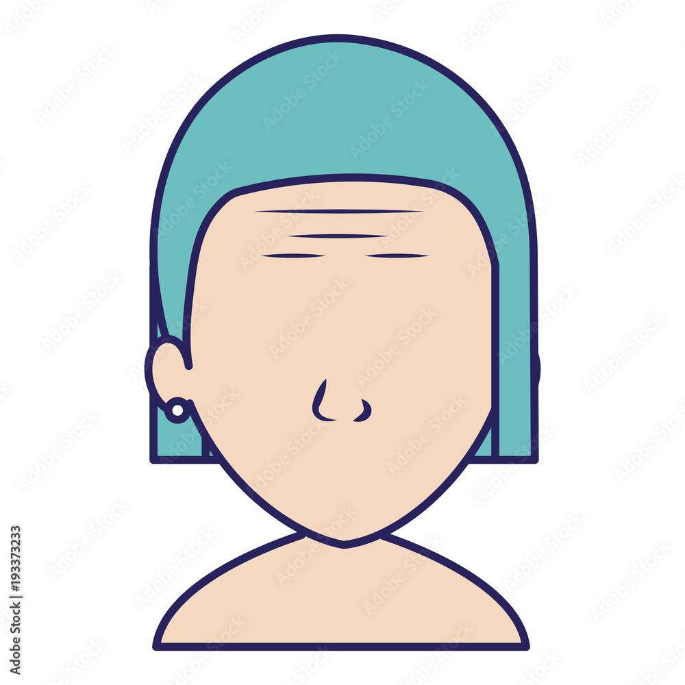 cute grandmother shirtless avatar character vector illustration design cute grandmother shirtless avatar character vector illustration design