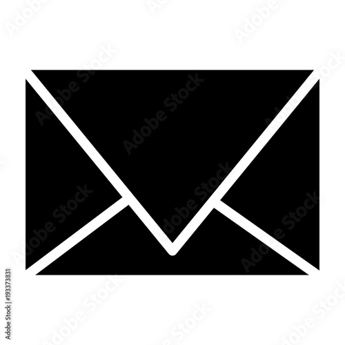 envelope mail isolated icon vector illustration design