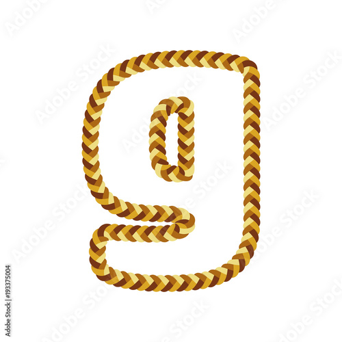 G Braid Letter Logo Icon Design