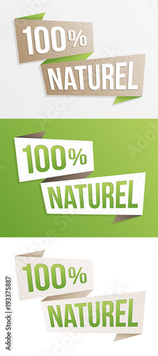 Bandeau 100% Naturel