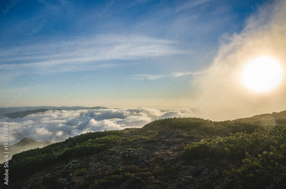 Obraz premium Sakhalin mountains