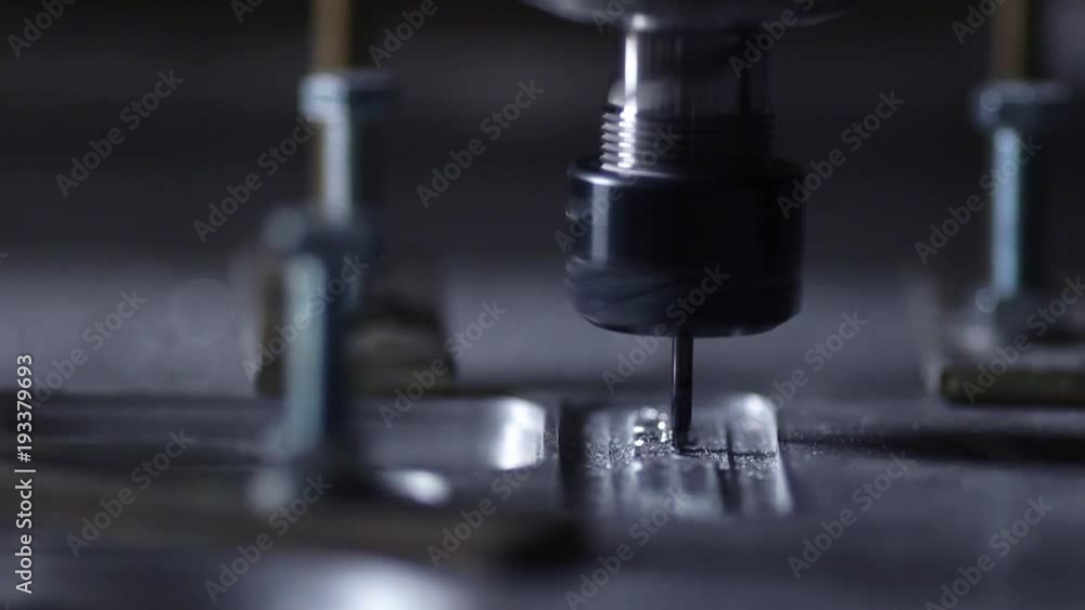 Creating the body of the mattress at the factory cutting out a single piece of aluminum on the machine in slow motion. Creating the body of the mattress at the factory cutting out a single piece of aluminum on the machine in slow motion.