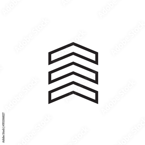 chevron icon Vector illustration, EPS10.