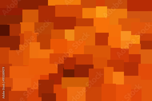 orange abstract polygonal background