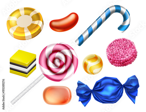 Candy Sweets Set