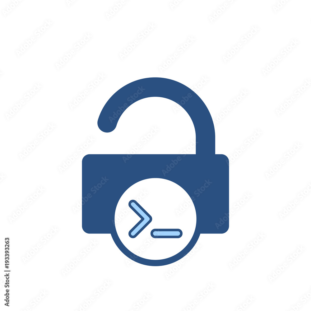 Admin console input lock office open icon Admin console input lock office open icon