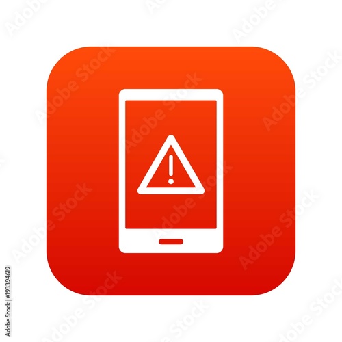 Not working phone icon digital red Free Download Not working phone icon digital red - GFXLoad