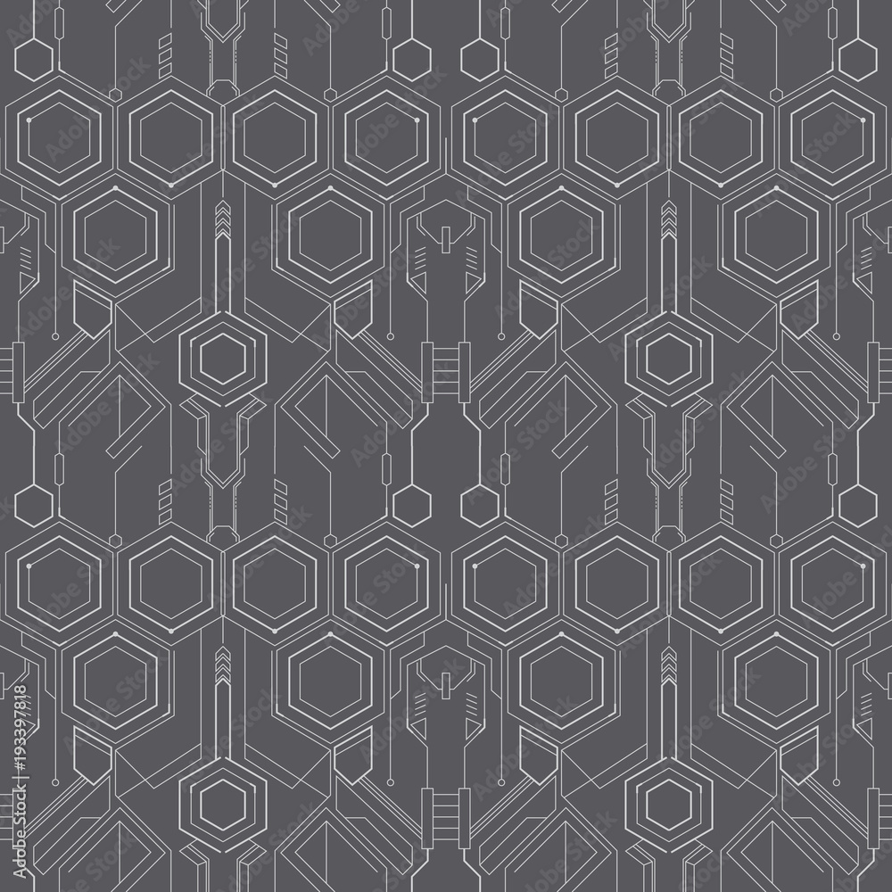 Abstract technology line pattern Abstract technology line pattern