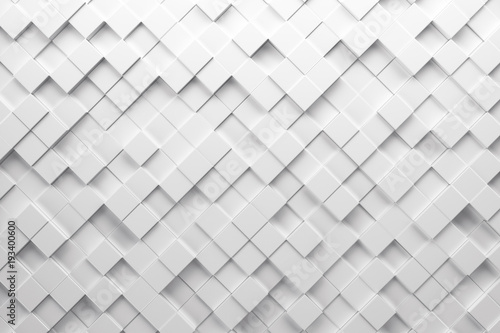 Abstract paper square 3d-render background. © Connect world