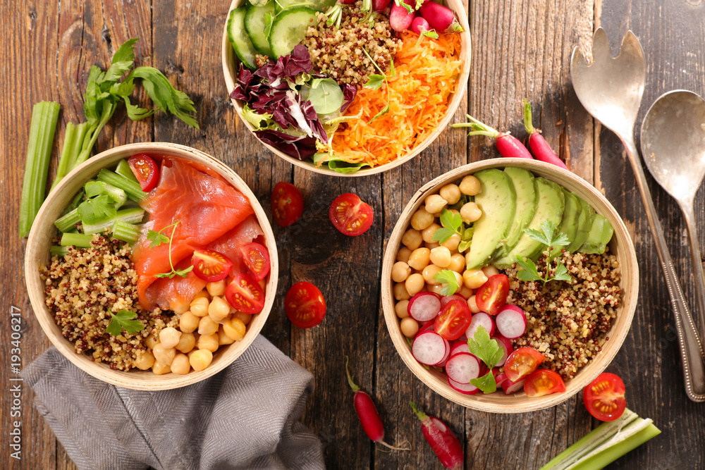 assorted buddha bowl assorted buddha bowl