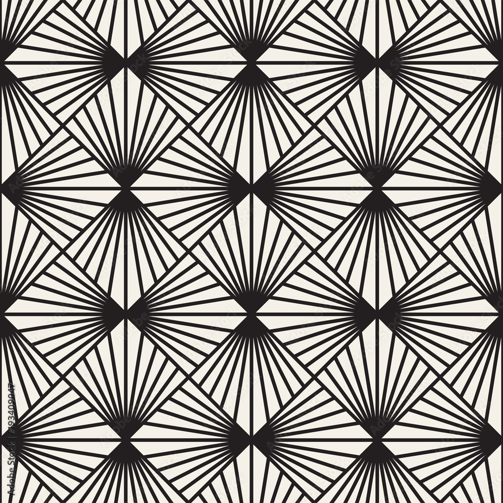 Vector seamless lattice pattern. Modern stylish texture with monochrome trellis. Repeating geometric grid. Simple design background.