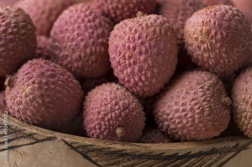 Fresh ripe Lychees