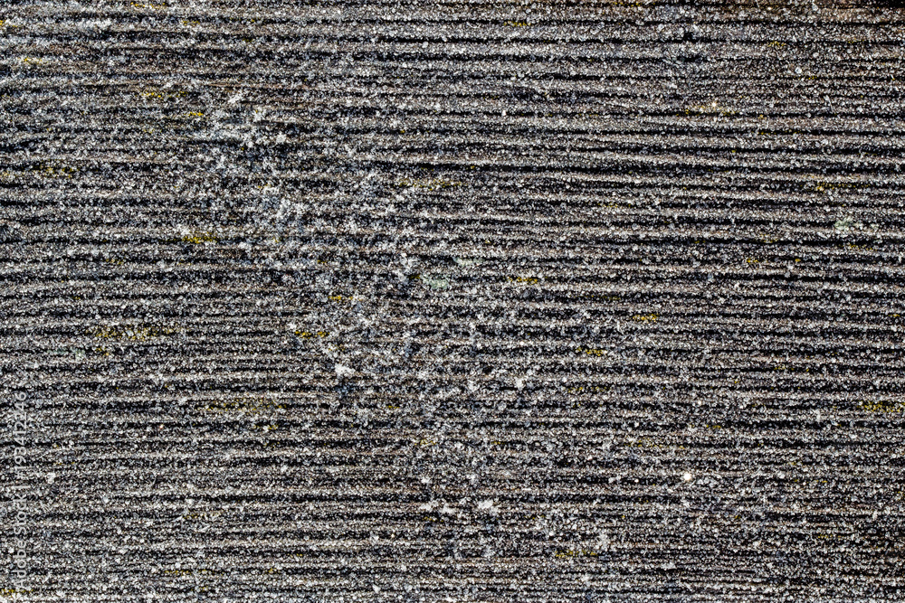 Frosted wood