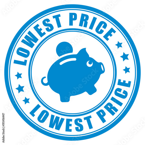 Lowest price guarantee vector icon