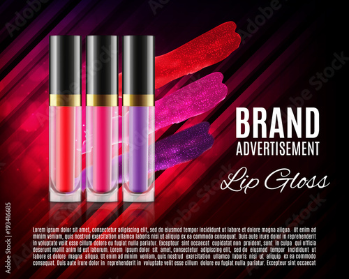 Cosmetic ads template