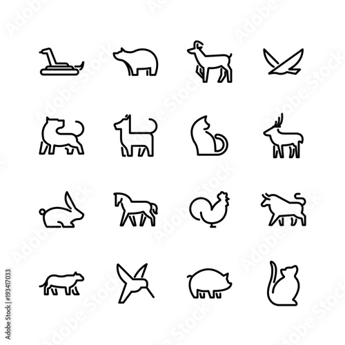 Animals icons