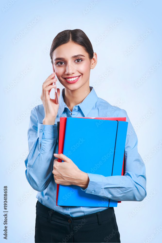Portrait of young beautiful business woman Portrait of young beautiful business woman