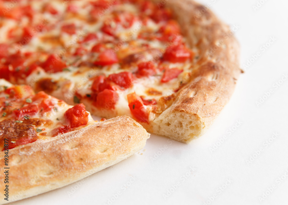 Pizza margarita. Pizza margarita.