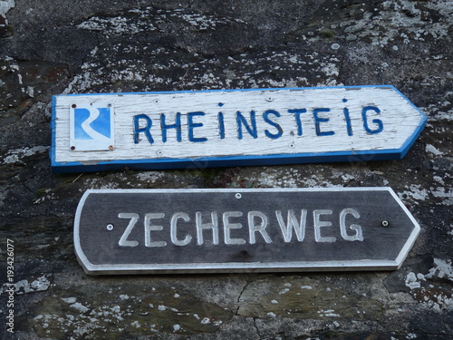 Zecher auf dem Rheinsteig