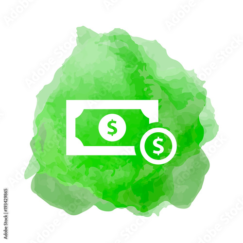 banknote, cash stack icon photo