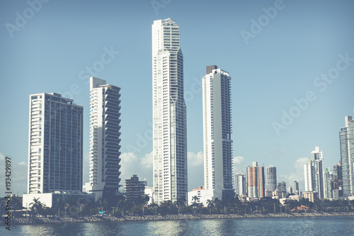 Panoramic view of Panama City Skyline - Panama City, Panama © Curioso.Photography