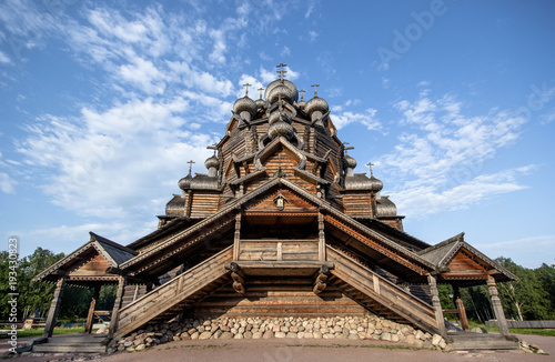 Wallpaper Mural Karjala wooden ancient church Torontodigital.ca