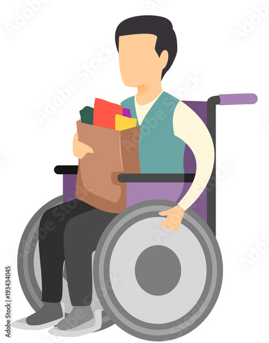 Man Wheelchair Life Skill Independent Living