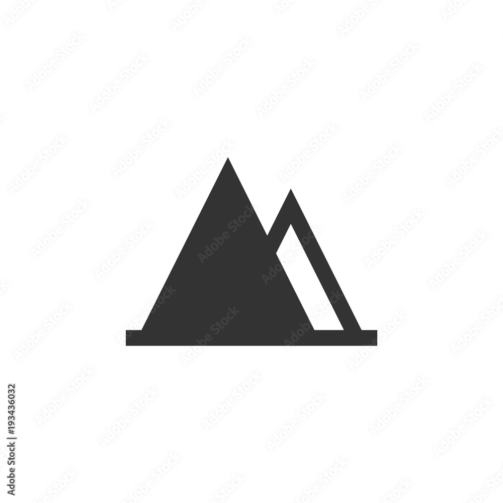Camping & adventure icons Camping & adventure icons
