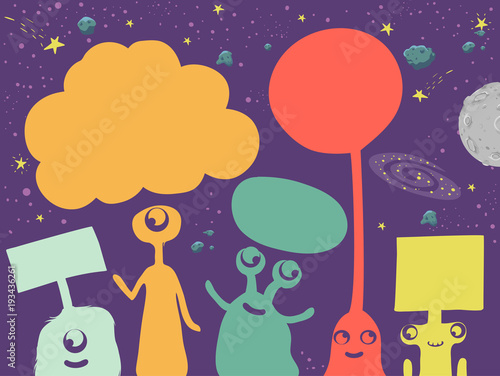 Alien Outer Space Signage I...