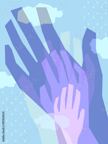 Poster Design Helping Hands...