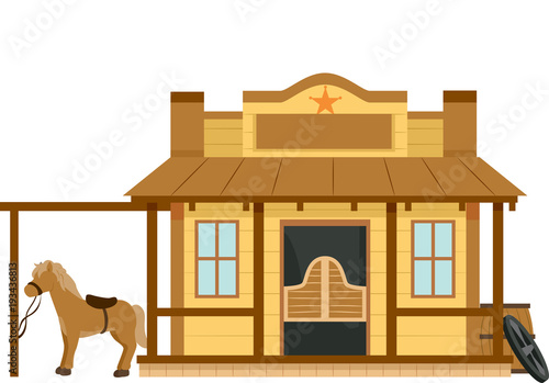 Old West Sheriff Illustration