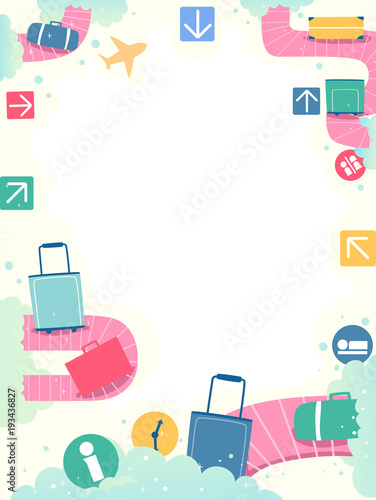 Baggage Reclaim Border Illu...