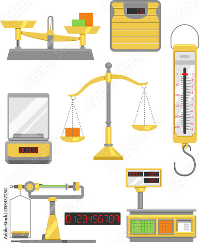 Measuring Weight Tools Illu...