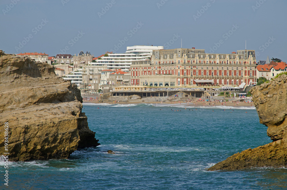 beach Biarritz