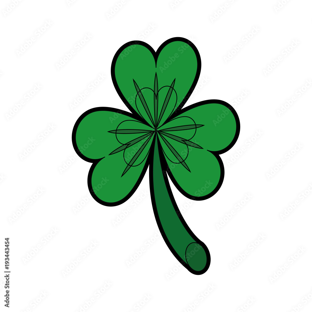 Shamrock clover symbol icon vector illustration graphic design Shamrock clover symbol icon vector illustration graphic design