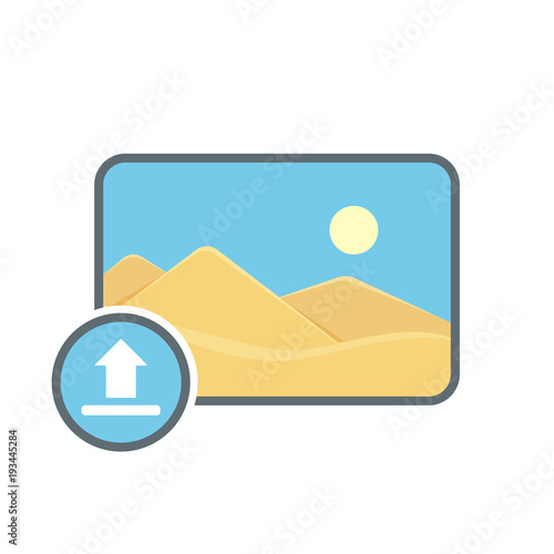 Image photo photography picture upload icon