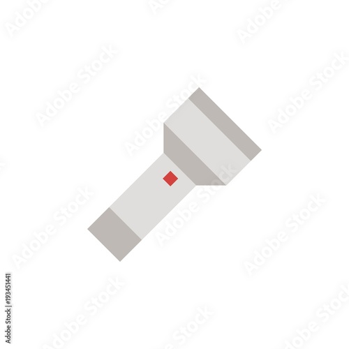Camping & adventure icons - flashlight