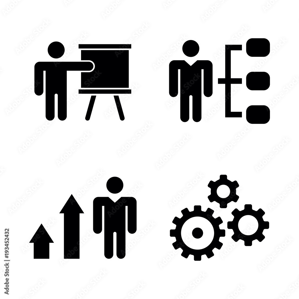 Business Strategy. Simple Related Vector Icons Set for Video, Mobile Apps, Web Sites, Print Projects and Your Design. Black Flat Illustration on White Background. Business Strategy. Simple Related Vector Icons Set for Video, Mobile Apps, Web Sites, Print Projects and Your Design. Black Flat Illustration on White Background.